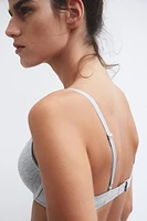 Padded Underwire Cotton Bra