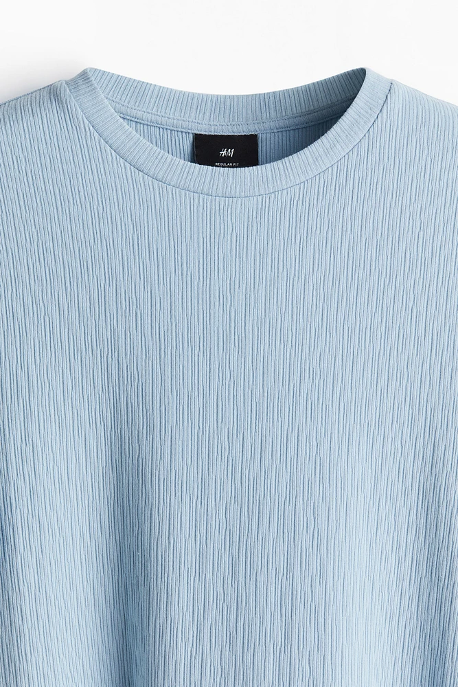 Regular-Fit Textured T-Shirt