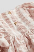 Ensemble 2 pièces en mousseline à motif
