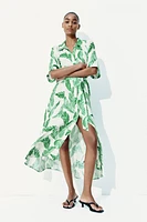 Tie-belt Shirt Dress