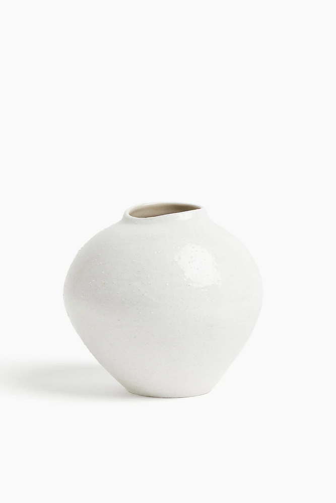 Irregular Stoneware Vase