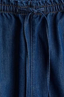 Denim Pull-on Pants