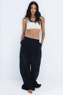 Padded Soft-Cup Microfiber Bra