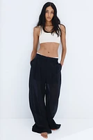 Padded Soft-Cup Microfiber Bra