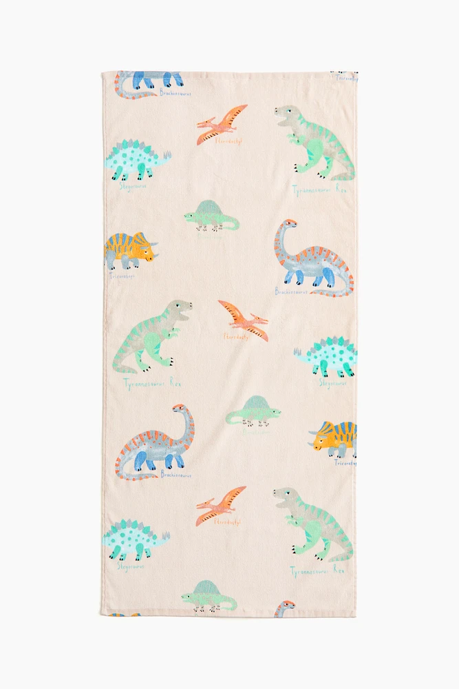 Patterned Bath Towel