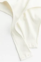 Ribbed Thong Bodysuit
