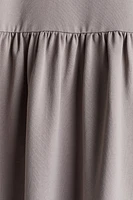 Robe grande taille en molleton