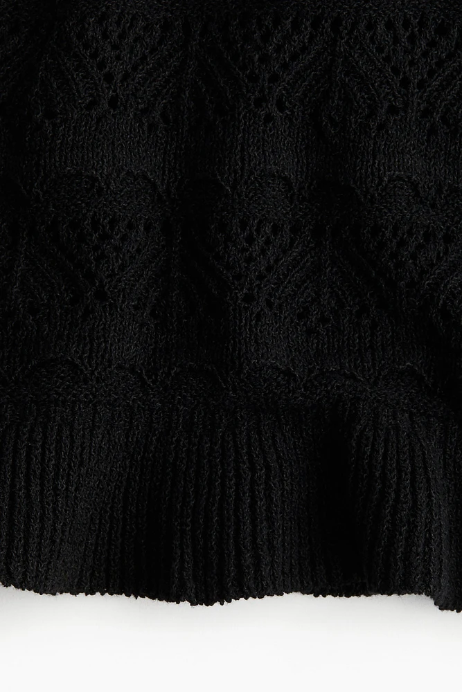 Camisole d'aspect fait au crochet