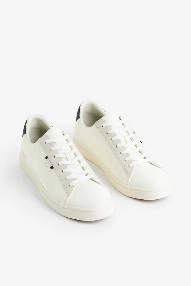 Faux Leather Sneakers