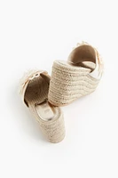 Wedge-heeled Espadrille Sandals