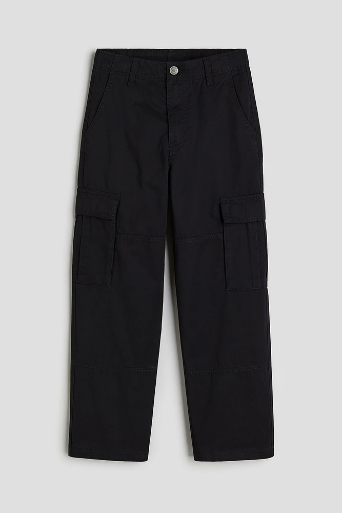 Cotton Cargo Pants