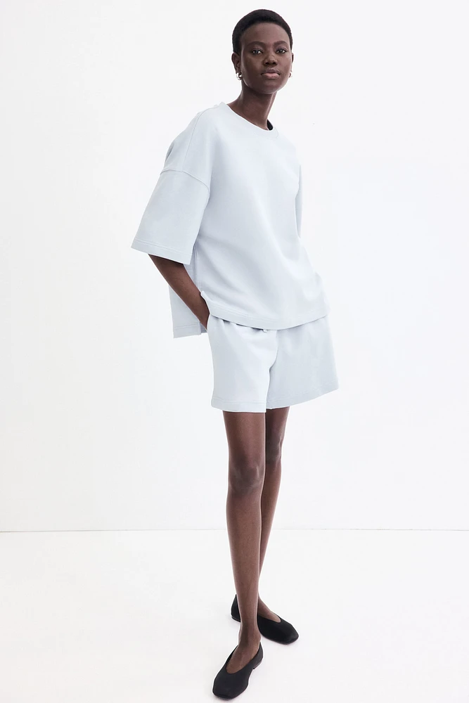Short-Sleeved Sweatshirt