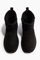 Warm-lined Slip-on Boots