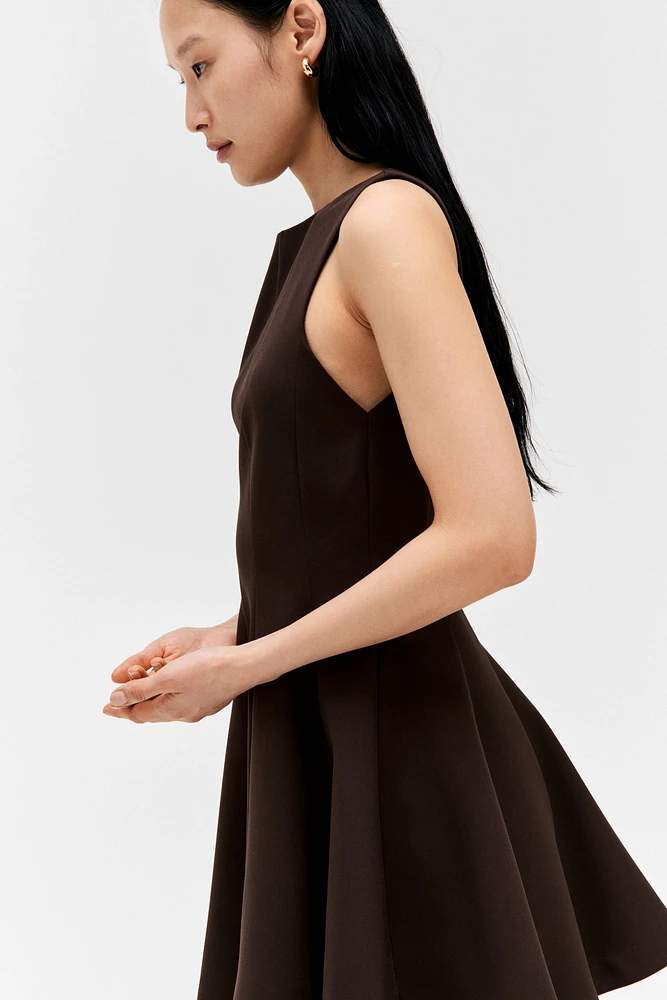 Dress with Flared Skirt