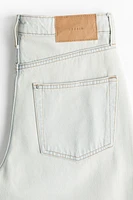 Jean Taille Haute Coupe Tonneau