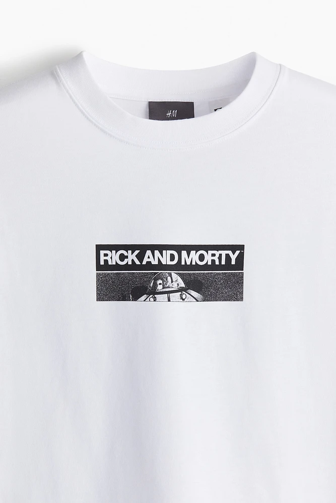 Loose-Fit Printed T-Shirt