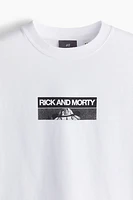 Loose-Fit Printed T-Shirt