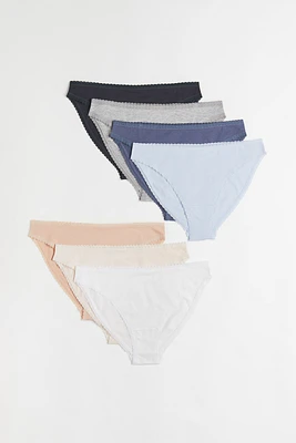 H&M+ 7-pack Cotton Jersey Bikini Briefs