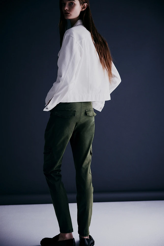 Lyocell-blend Cargo Pants