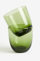 Lot de 2 verres à eau