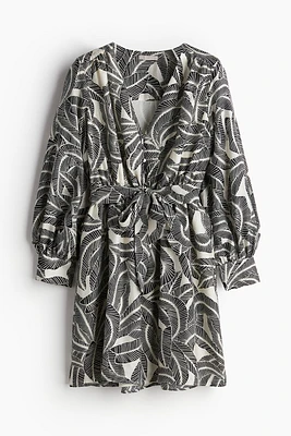 Tie-belt Dress