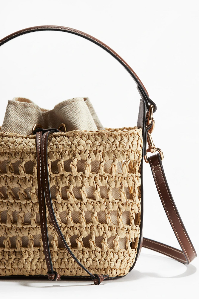 Straw Crossbody Bag