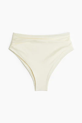 High Waist Cheeky Bikini Bottoms
