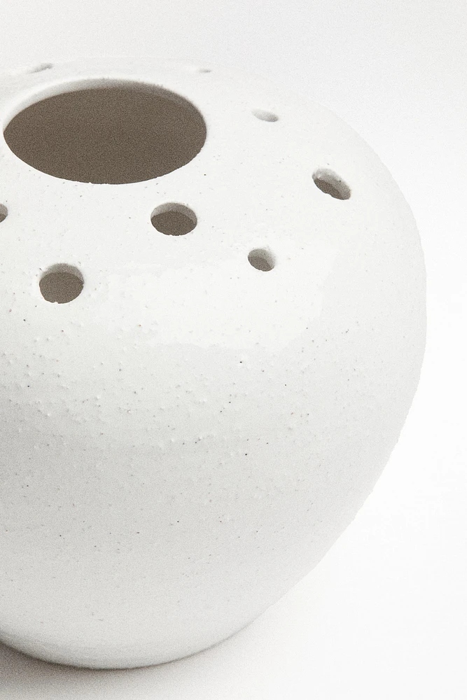 Ikebana Stoneware Vase