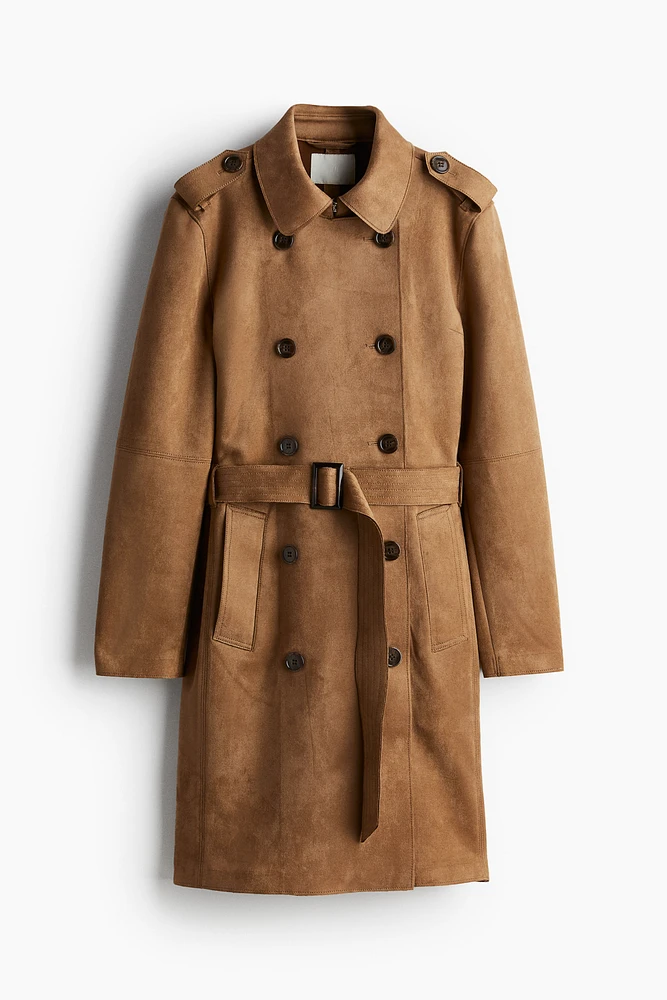 Napped Trench Coat