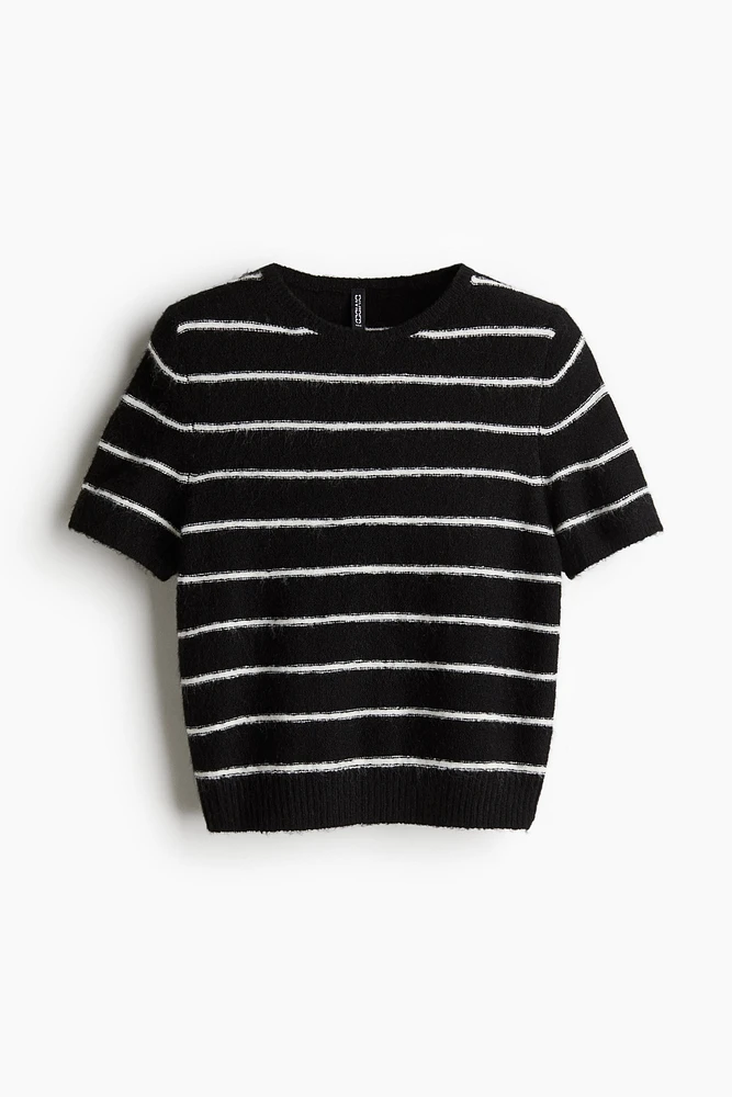 T-shirt en fin tricot