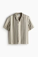 Regular Fit Textured Resort Shirt