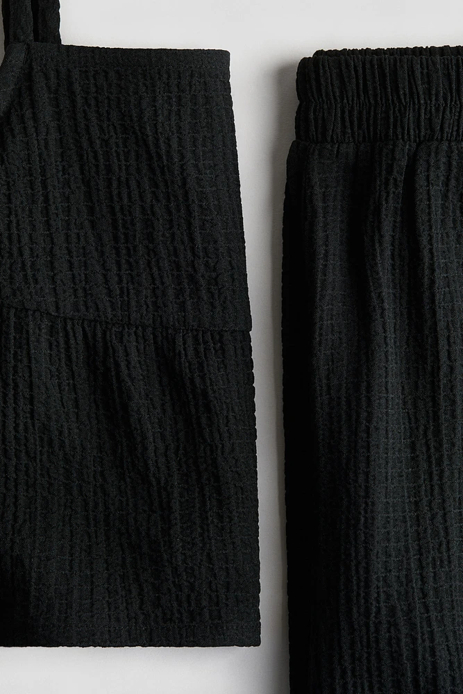2-Piece Seersucker Set
