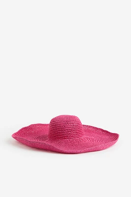 Wide Brim Straw Hat