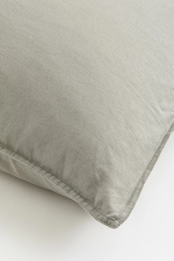 Washed Linen Pillowcase