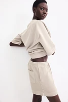 Washed Cotton Sweatshorts