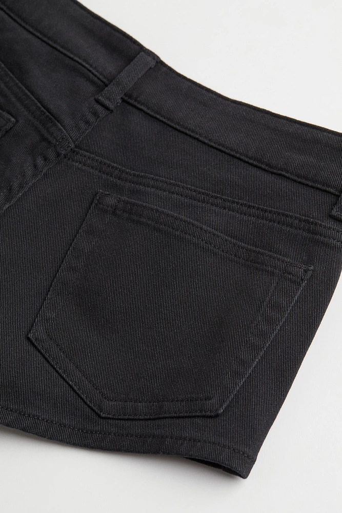 Low Waist Twill Shorts