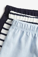 3-pack Cotton Shorts