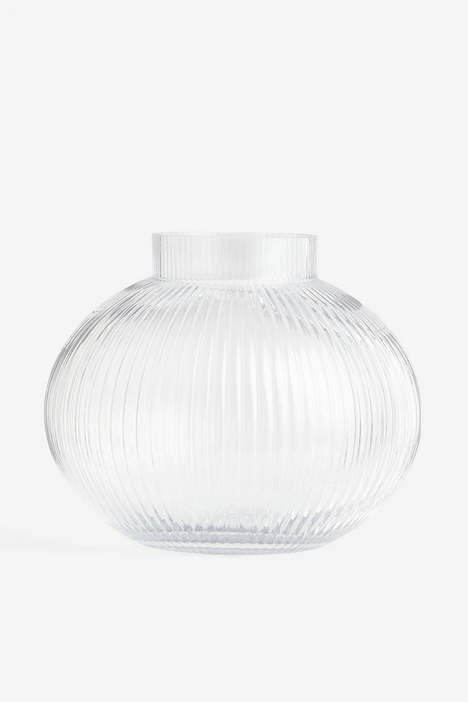 Vase en verre