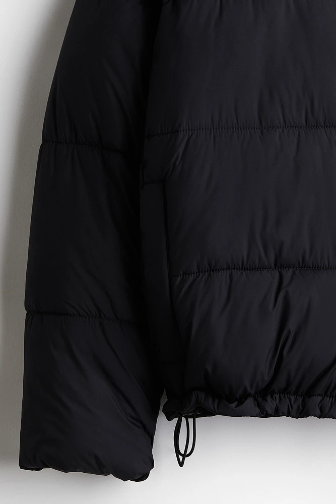 Loose Fit Water-Repellent Puffer Jacket