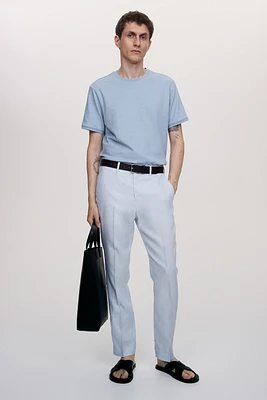 T-shirt texturé Coupe Classique