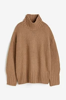 Oversized Mock-turtleneck Sweater