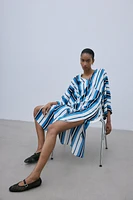 V-neck Kaftan Dress