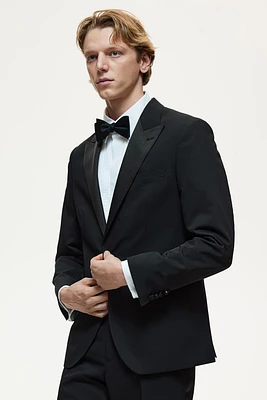 Slim Fit Wool-Blend Tuxedo Jacket