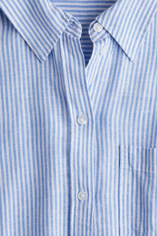 Linen-blend Shirt