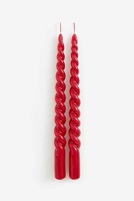 2-pack Spiral Candles