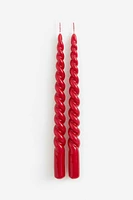 2-pack Spiral Candles