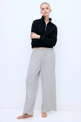 Straight-Leg Drawstring Pants