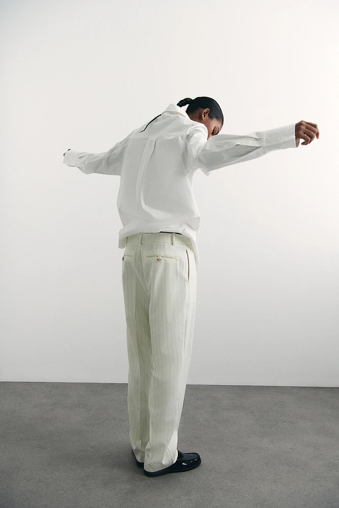 Pantalon habillé effilé