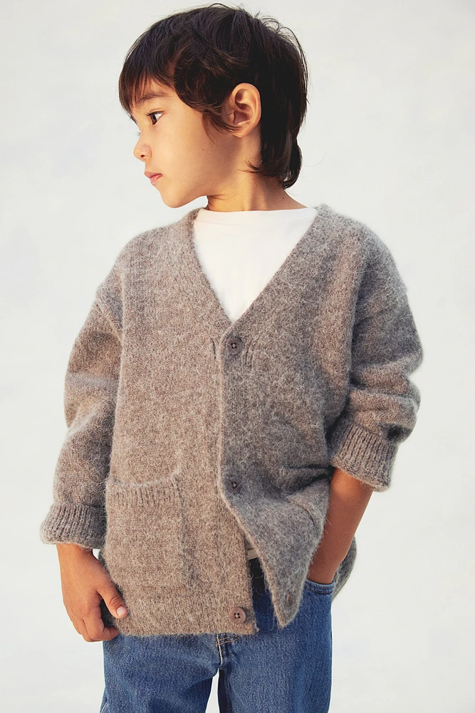 Wool-Blend Cardigan