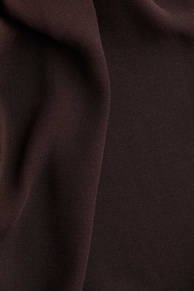 Open-Back Blouse